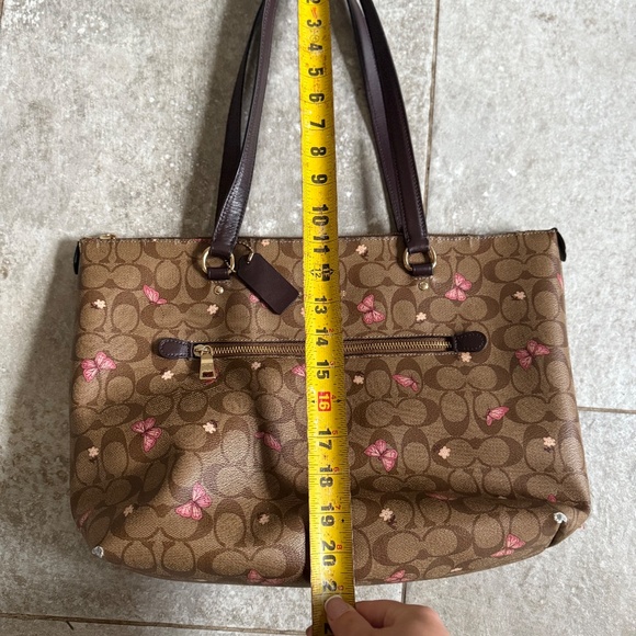 Coach Butterfly Tote Bag - Picture 6 of 16